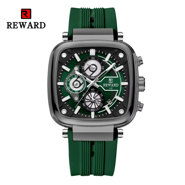 Montre de luxe homme REWARD Vert