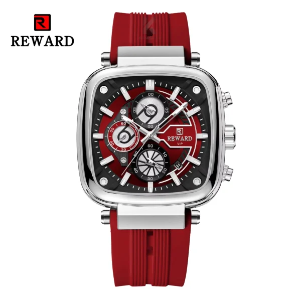 Montre de luxe homme REWARD Rouge