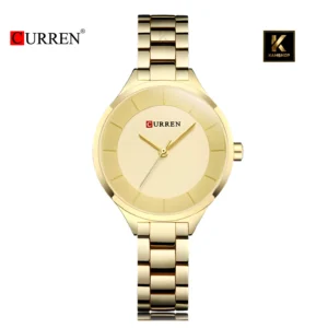 Montre Femme Elegante Acier inoxydable Lady-Gold Gold