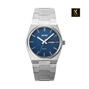 Montre de luxe à quartz Waterproof pour homme Silver Bleu SKMEI 9288